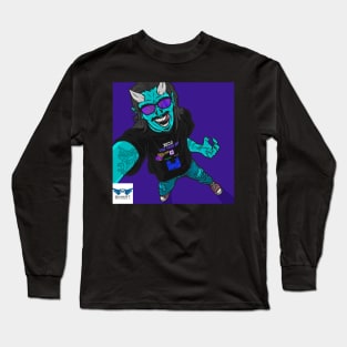 blue demon-smart digital payments Long Sleeve T-Shirt